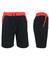 Galaxy By Harvic Men's French Terry Jogger Sweat Lounge Shorts with Contrast Trim Design